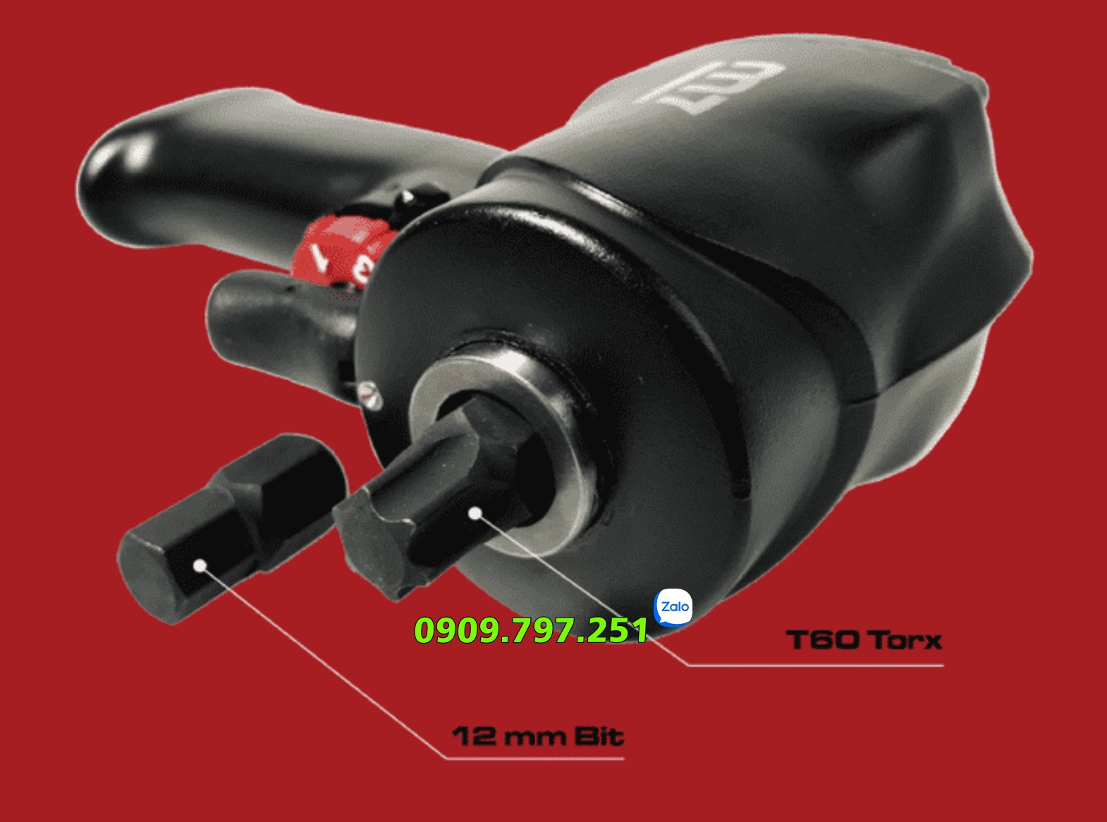 NC-4600-14KIT Bộ súng vặn ốc dùng khí nén 1-2 inch hãng M7 Đài Loan