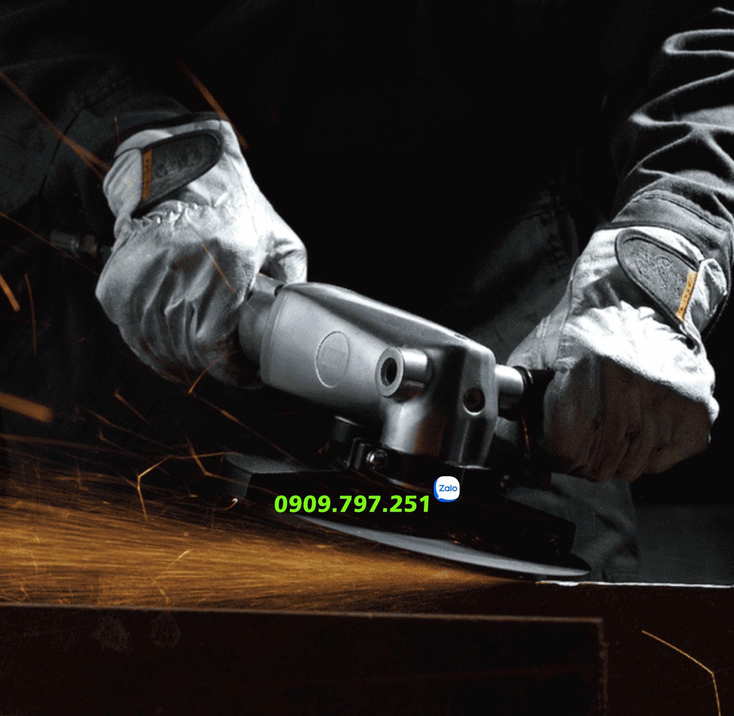 QB-117 Máy mài góc 7 inch dùng khí nén hãng M7 Đài Loan