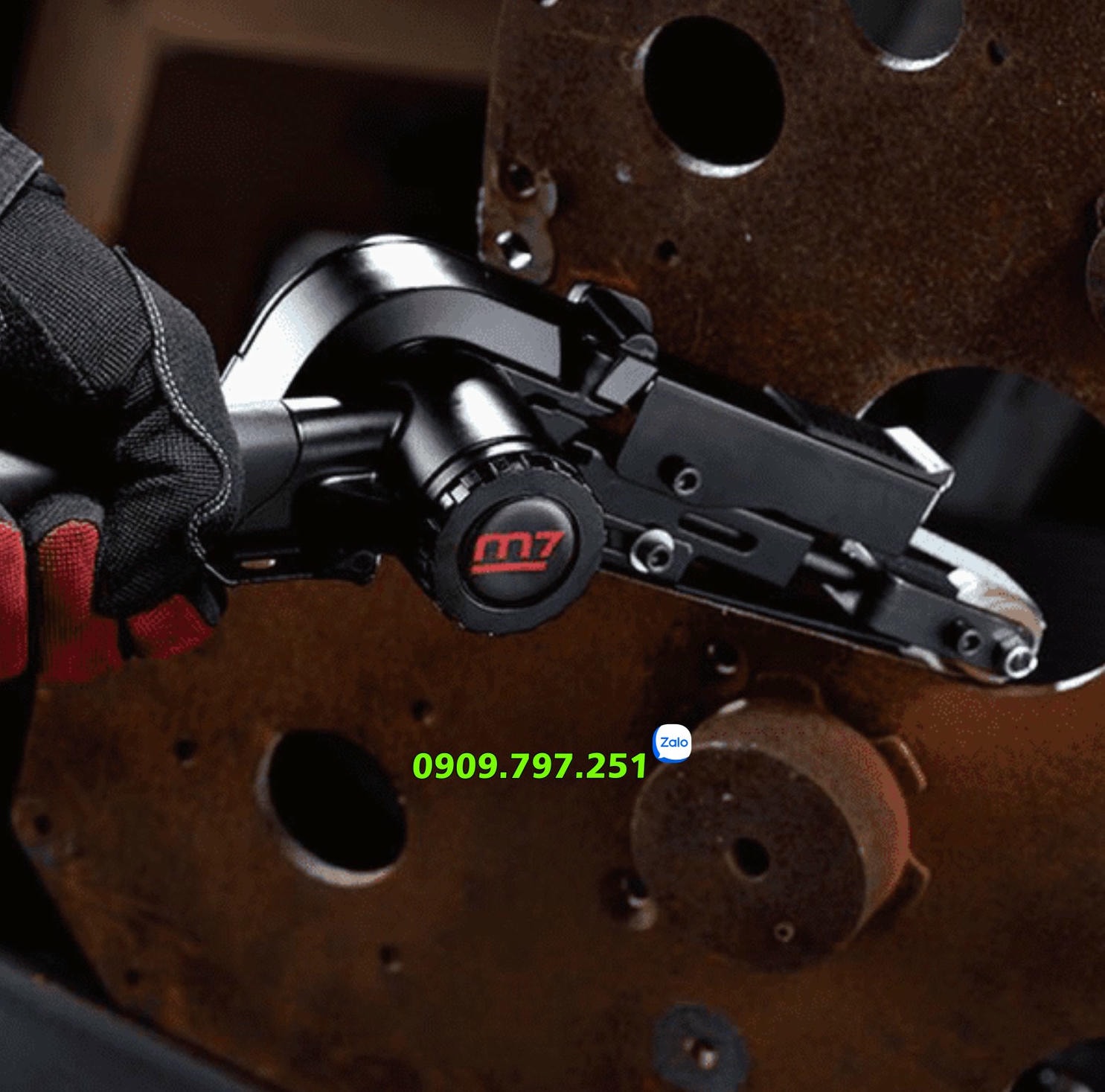 Máy mài dây dùng khí nén 10x330mm Model QB-321 hãng M7 Đài Loan