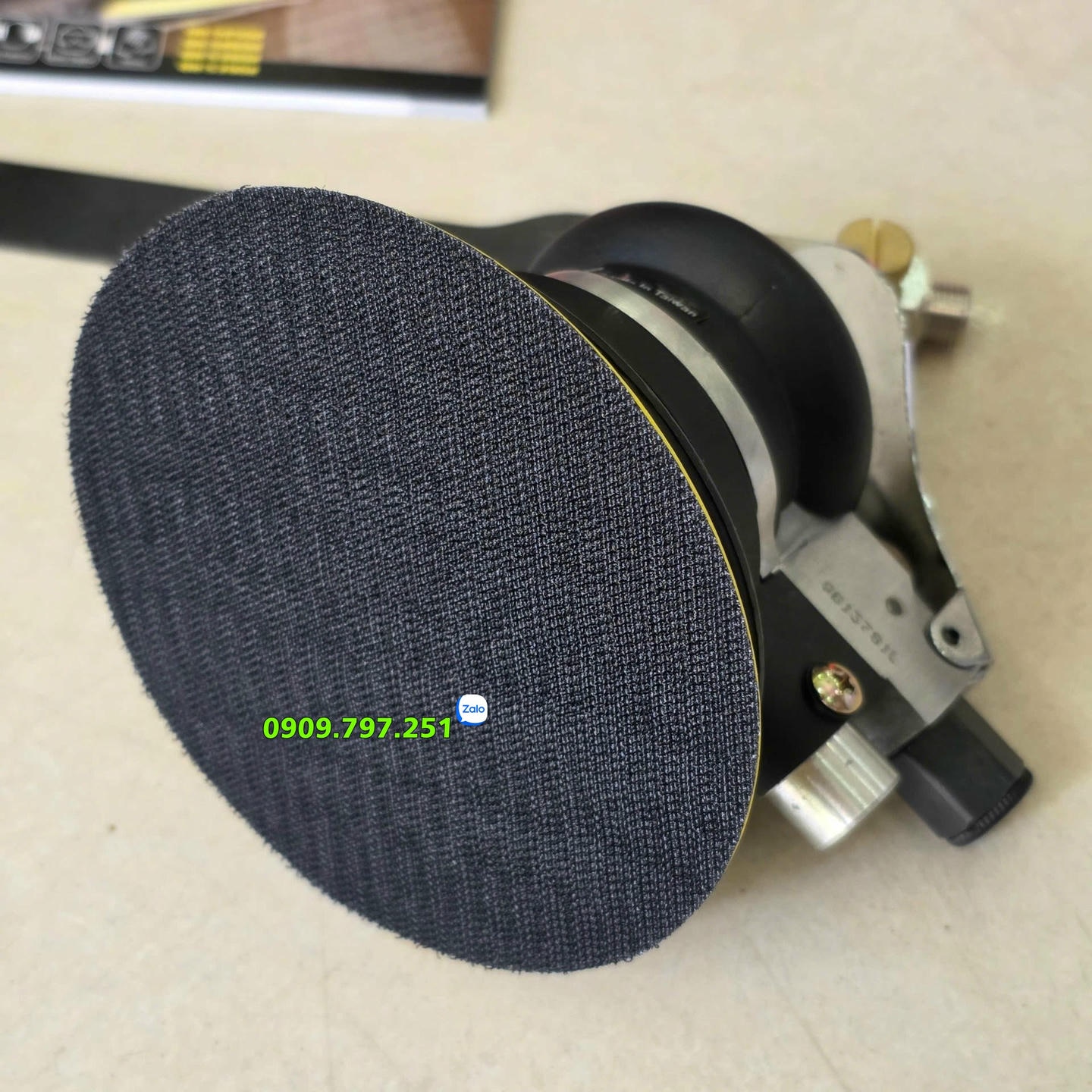 QB-52502 Máy chà nhám tròn 5 inch (125mm) dùng khí nén hãng M7 Đài Loan