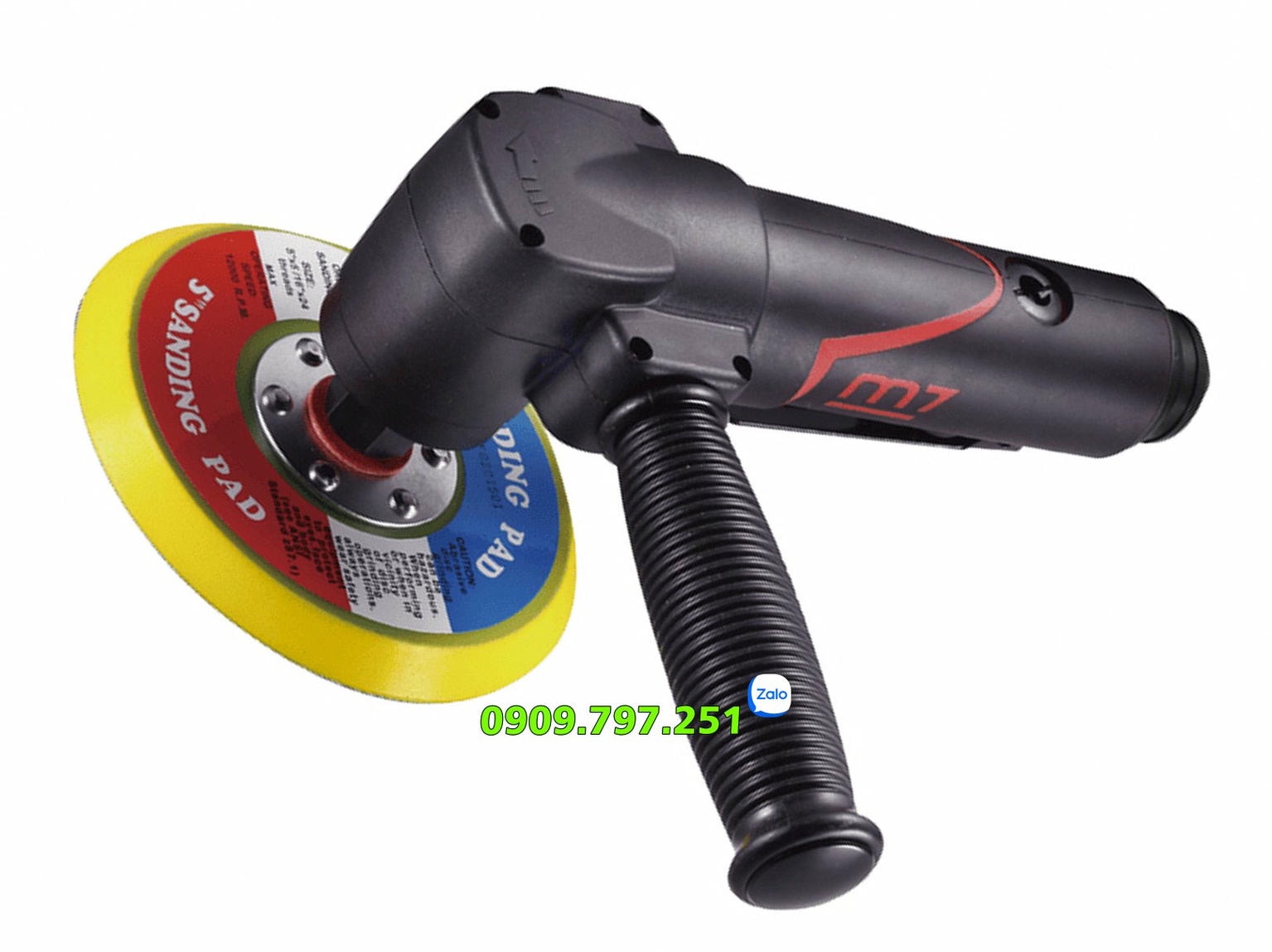 QP-415 Máy đánh bóng 5 inch dùng khí nén hãng M7 Đài Loan