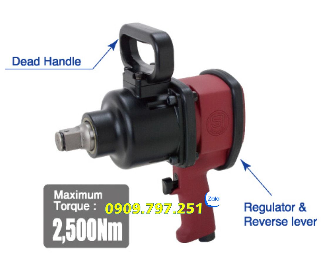 Súng bắn ốc 1 inch thân ngắn Shinano SI-1860 Nhật Bản