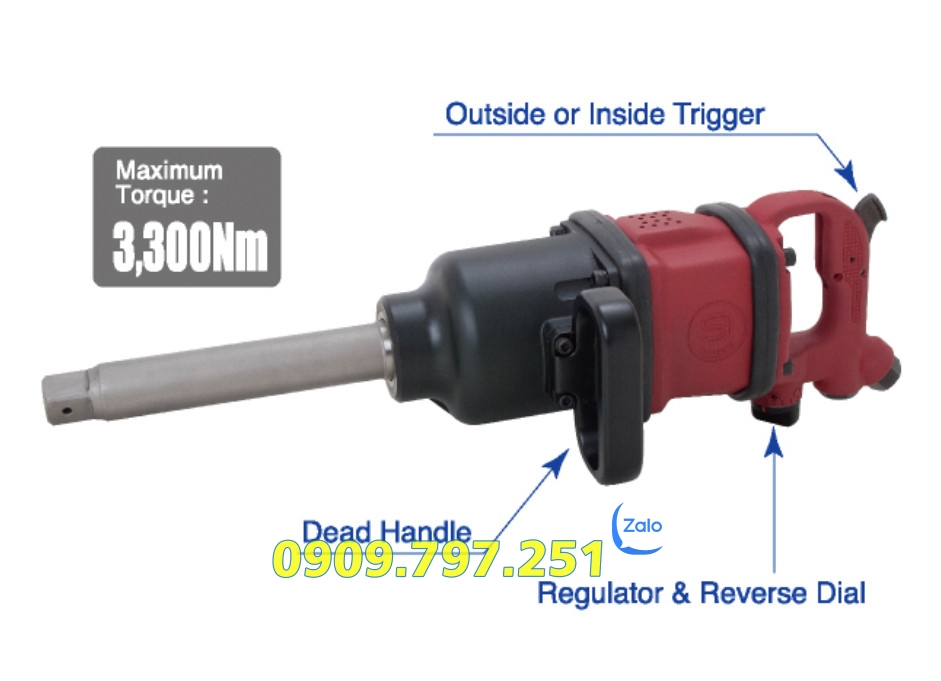 Súng bắn ốc 1 inch Shinano SI-1888 Nhật Bản