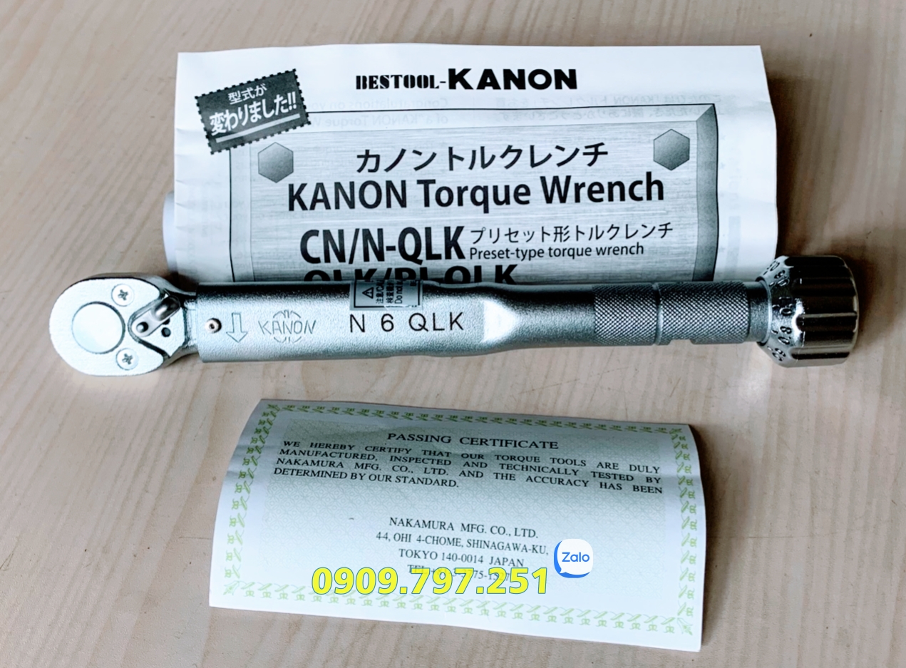 Cần siết cân lực 6Nm Kanon N6QLK