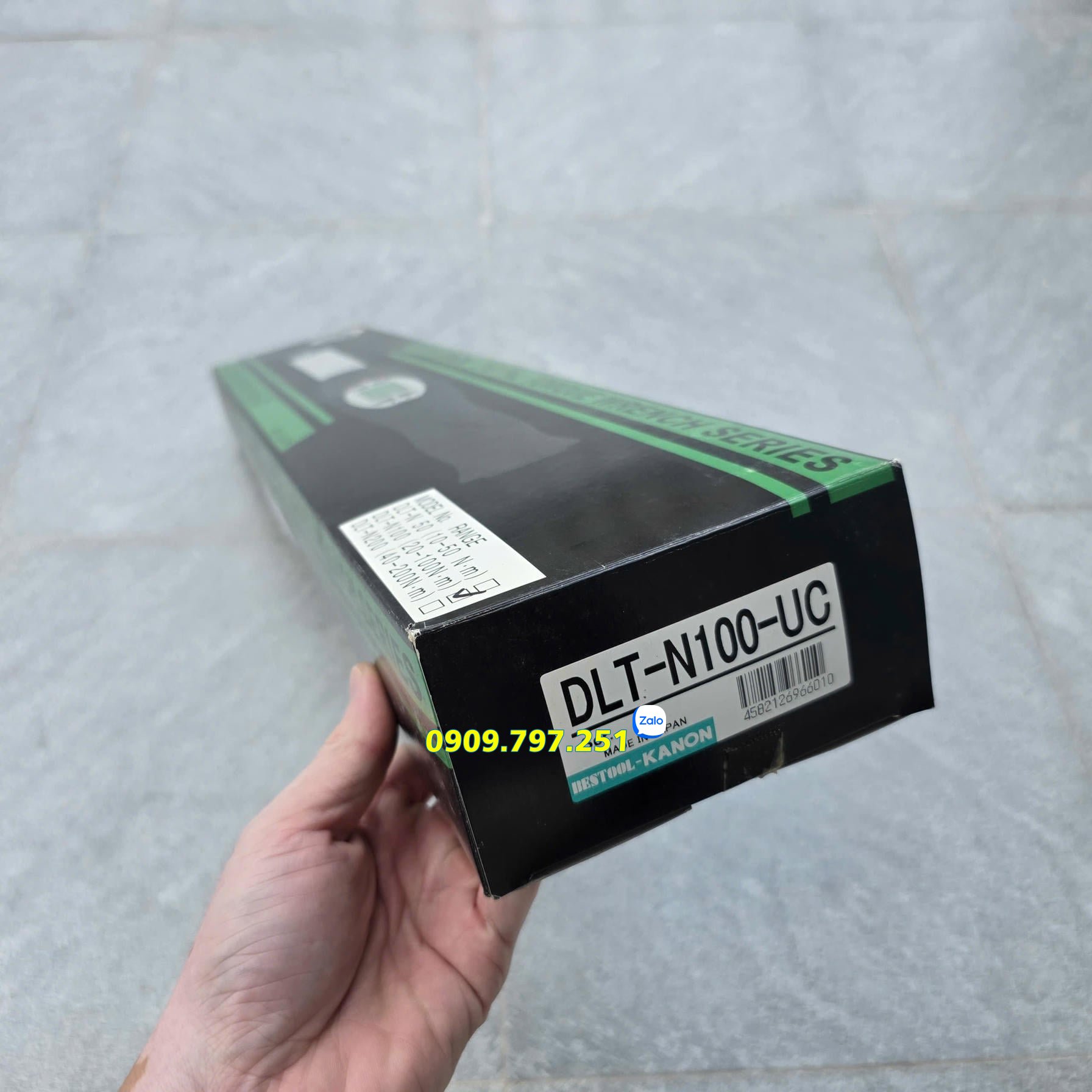 Tay cân lực hiển thị điện tử 100Nm Kanon DLT-N100-UC