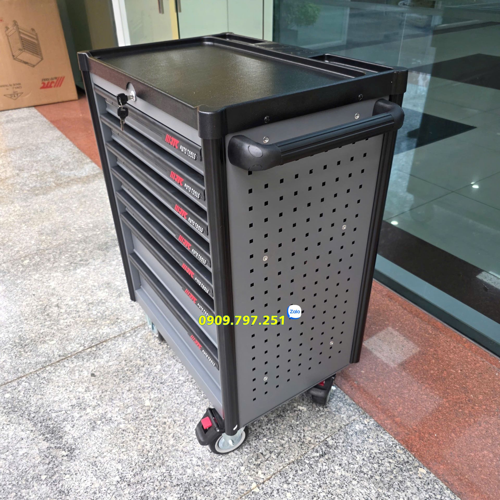 Tủ đựng đồ nghề sửa chữa 7 ngăn JTC 5021