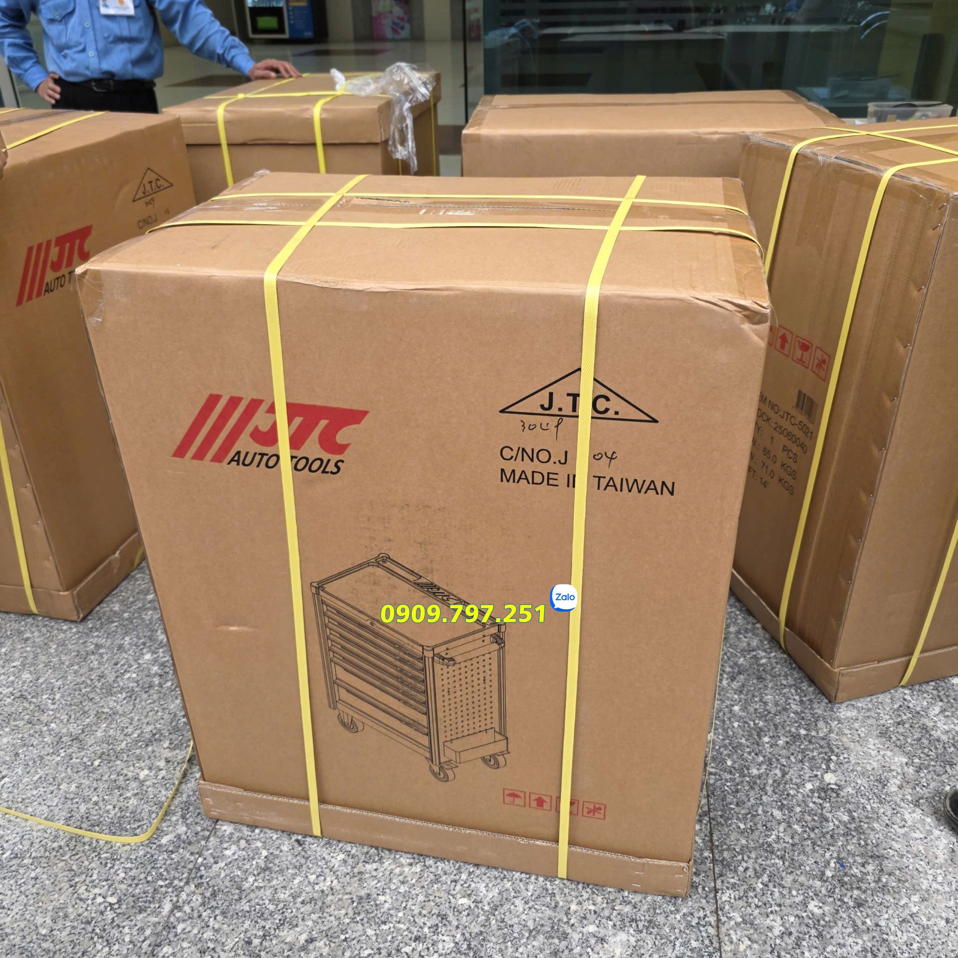 Tủ đựng đồ nghề sửa chữa 7 ngăn JTC 5021