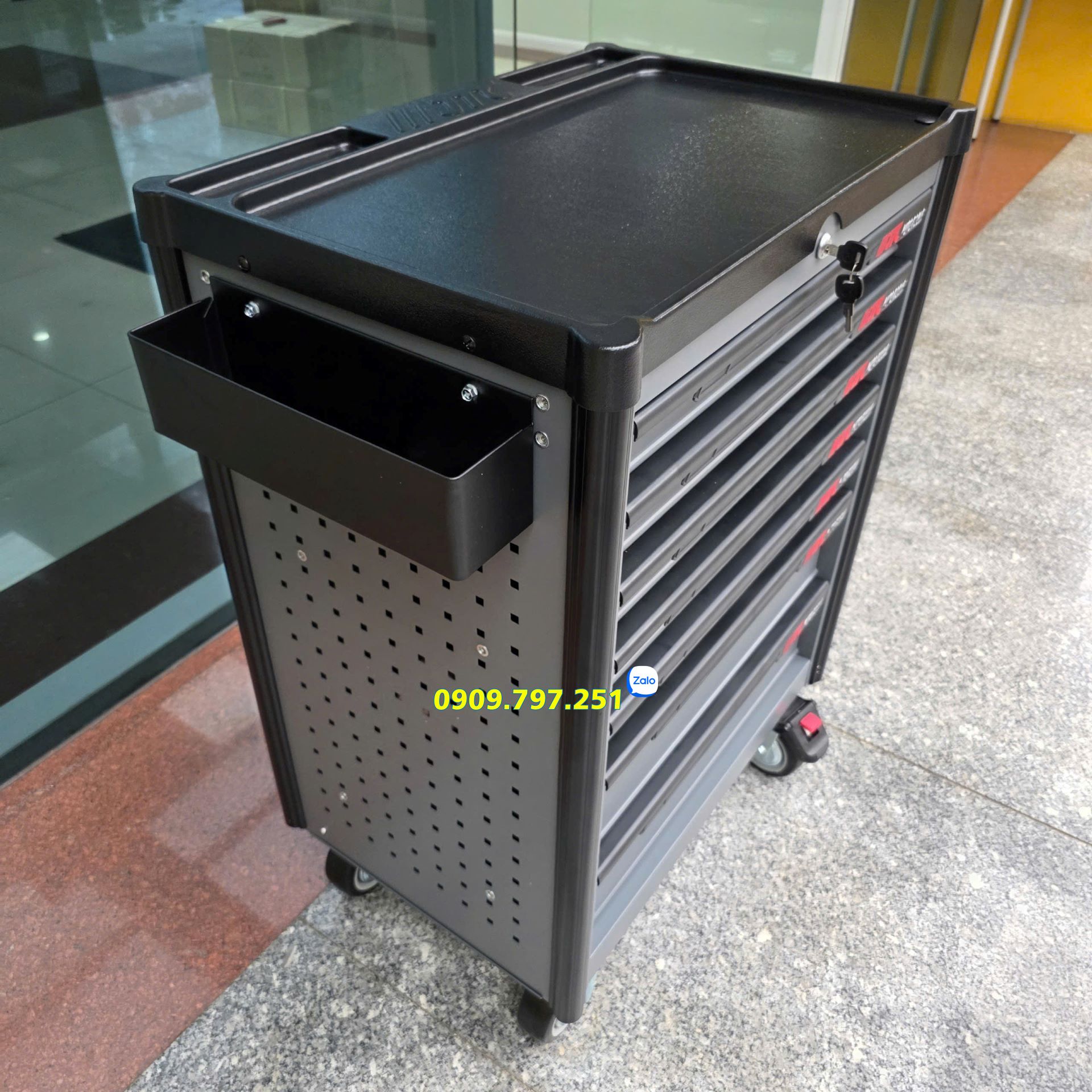 Tủ đựng đồ nghề sửa chữa 7 ngăn JTC 5021