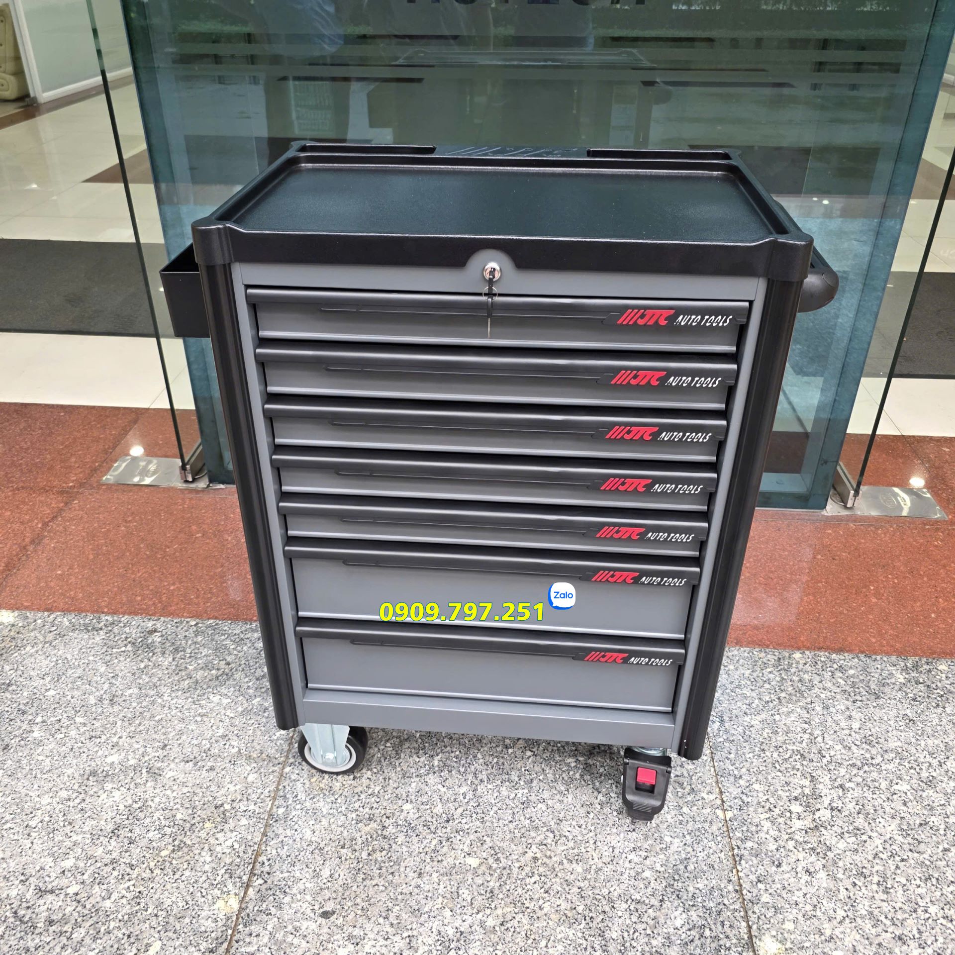 Tủ đựng đồ nghề sửa chữa 7 ngăn JTC 5021