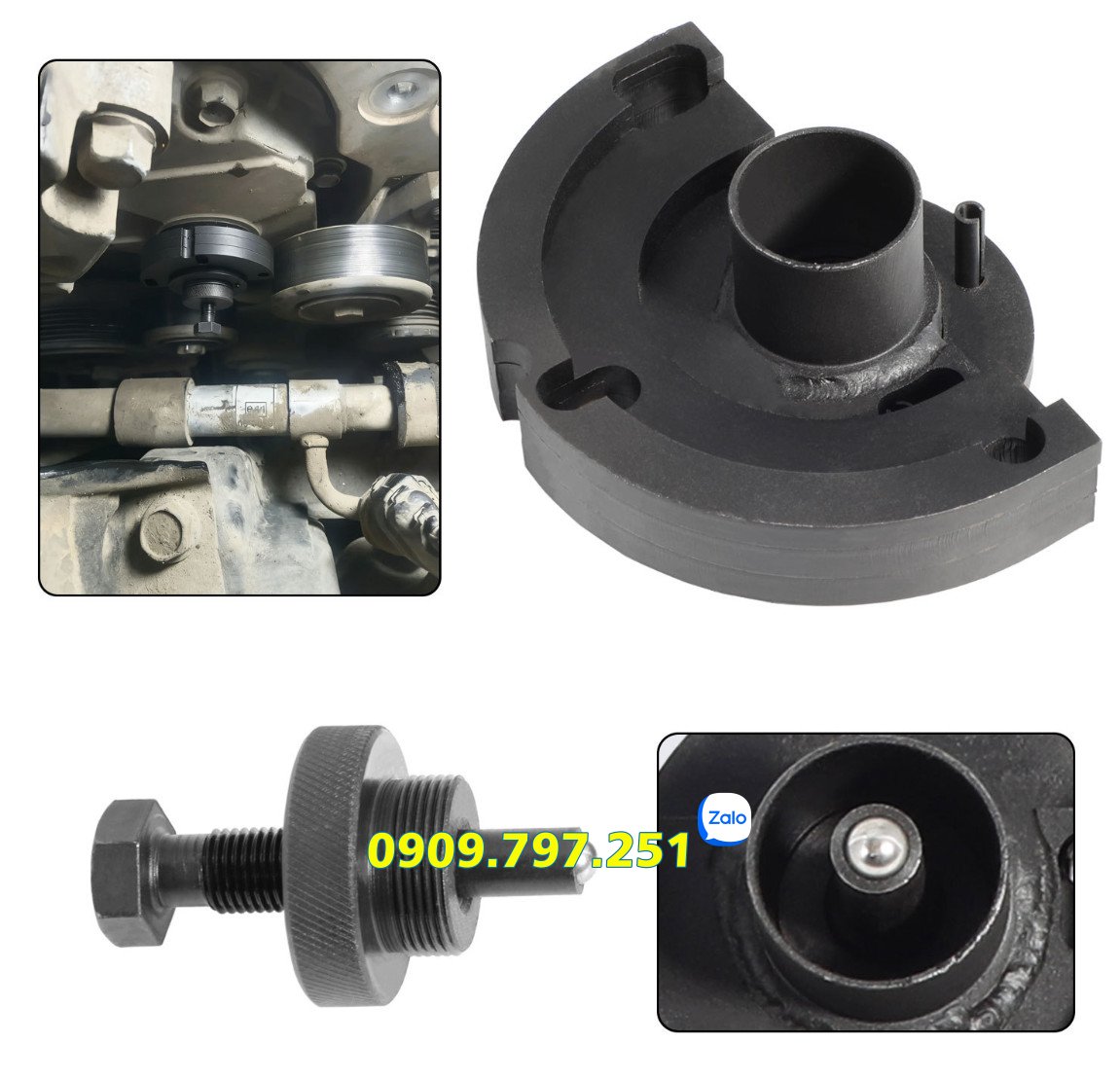 Vam tháo bơm cao áp xe Kia Hyundai động cơ D4CB 2.5L CRDi