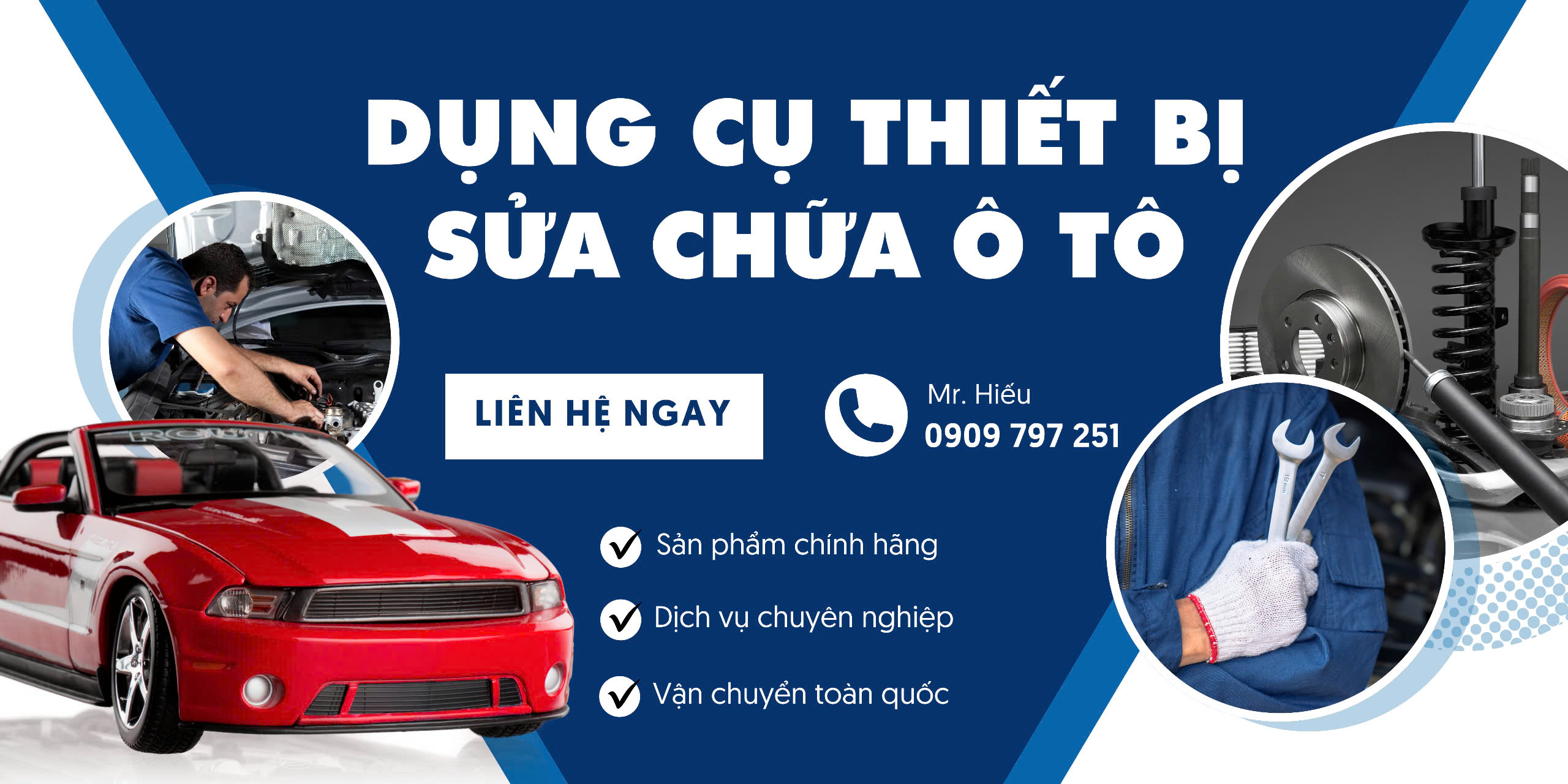 Dụng cụ thiết bị sửa chữa ô tô